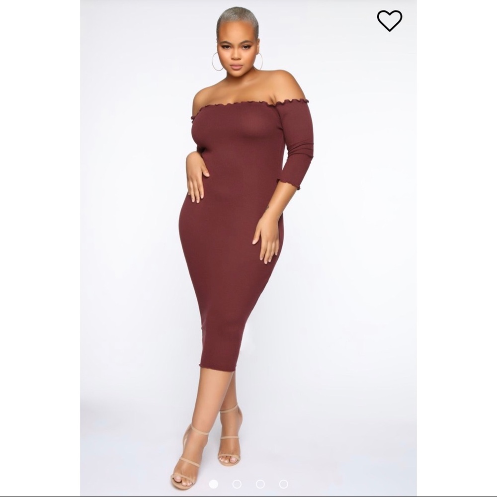 Fashion Nova Jacky’s Love Dress - Plum